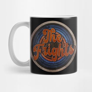 The Frights - on blue color Mug